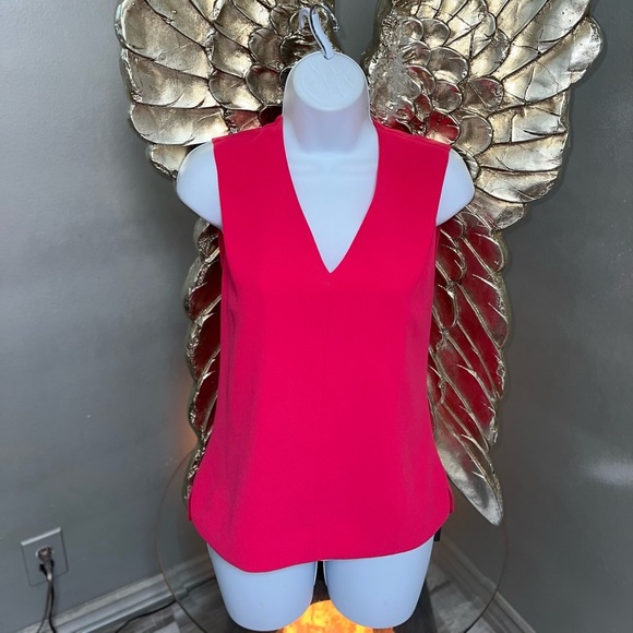 Ted Baker Hot Pink Dexi Sleeveless Top, 0UK,2US - Picture 2 of 12